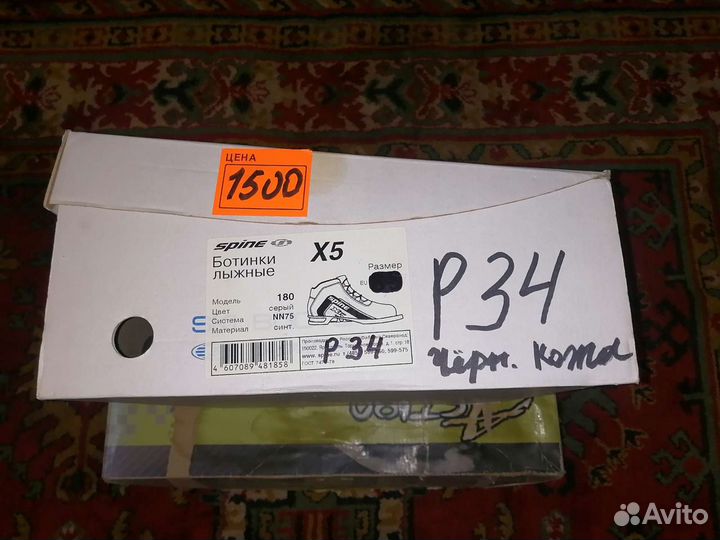 Лыжные ботинки