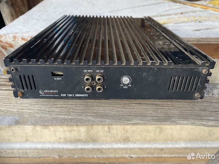 Усилитель 4 канальный adagio POP150.2