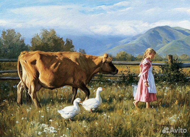 Молоко деревенское и другие молочные продукты