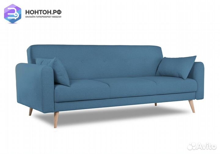 Диван книжка Паэн синий