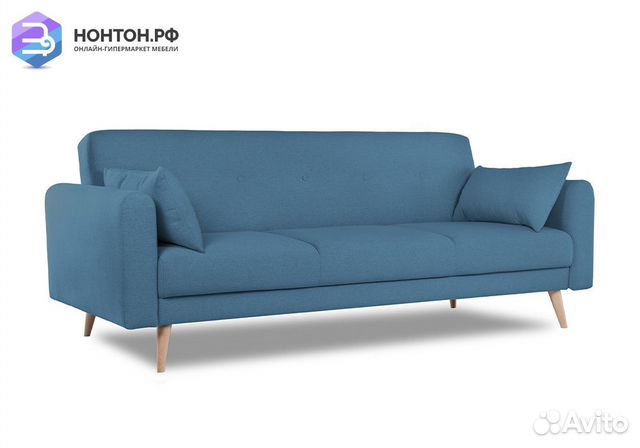 Диван книжка Паэн синий