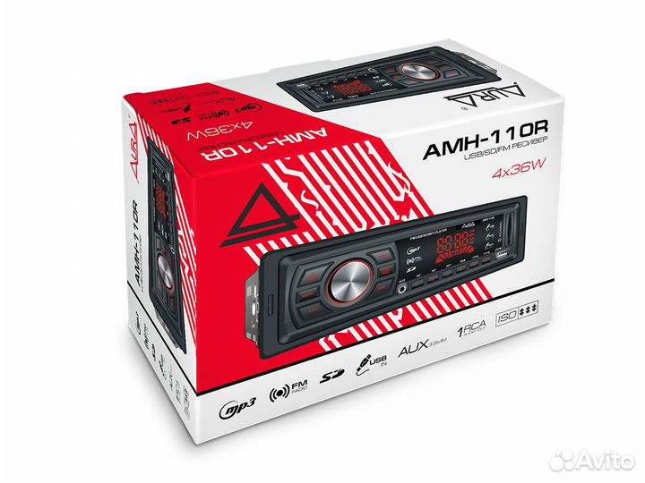 Автомагнитола Aura AMH-110R