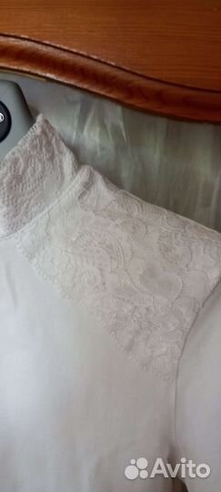 Блузка белая школьная