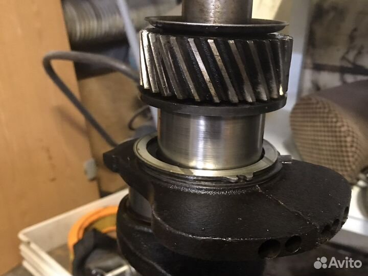 Коленвал волга корзина маховик