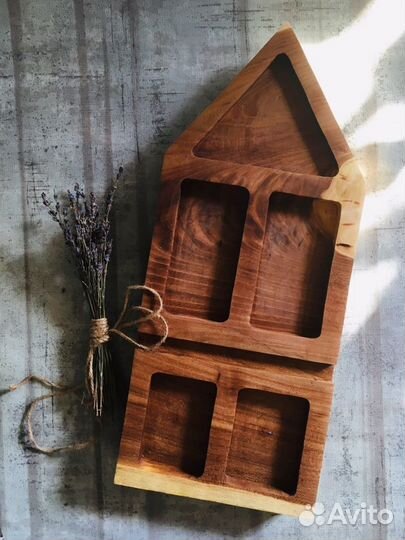 Менажница из дерева