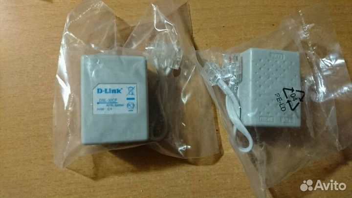 Adsl - сплиттер D-link DSL-30CF