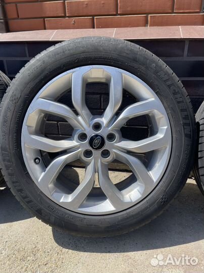 Комплект дисков land rover с резиной michelin 19