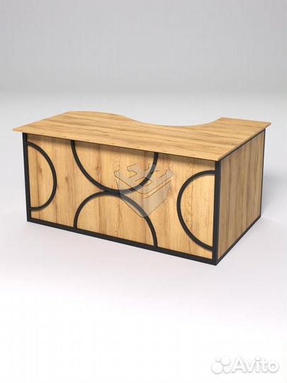 Стол эргономичный офисный сэ-11А (левосторонний) &