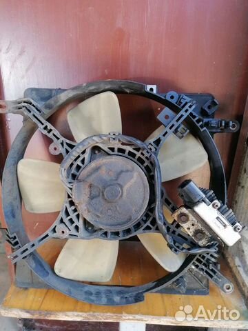 Диффузор в сборе с вентилятором Mitsubishi Galant