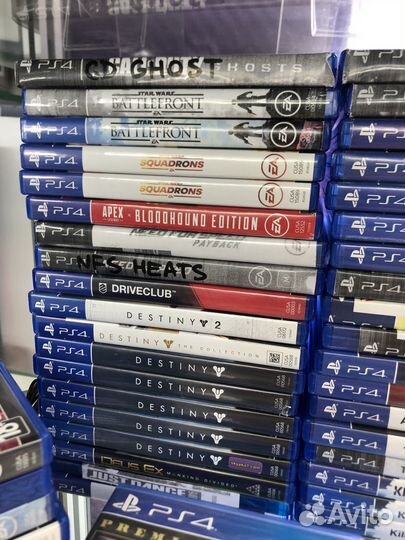 Диски на playstation 4