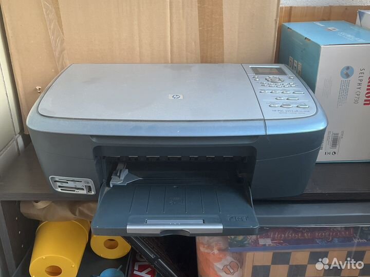 Принтер со сканером цветной hp psc 2353 all-in-one