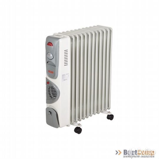 Масляный радиатор с вентилятором ресанта ом-12нb