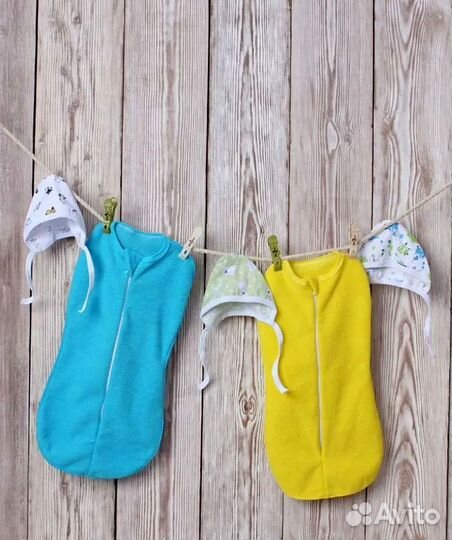 Новая пелёнка кокон махровый тёплый