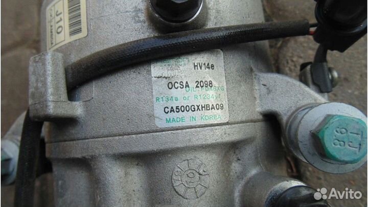 Kia Stinger 2019 Компрессор кондиционера