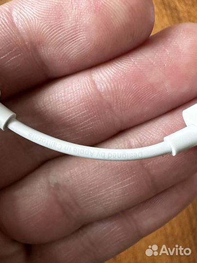 Переходник lighting 3.5 jack (оригинальный)