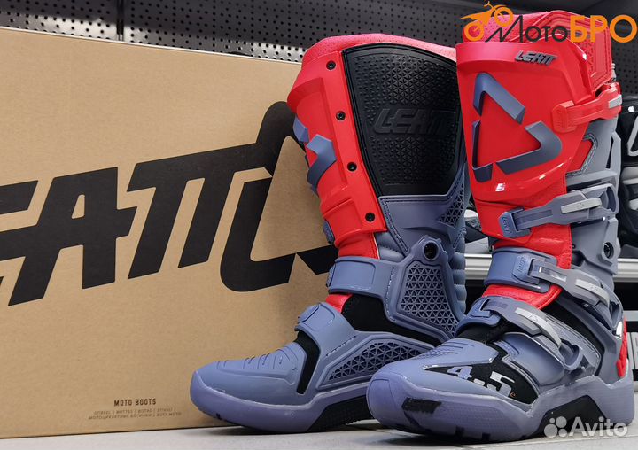 Мотоботы эндуро Leatt 4.5 красные