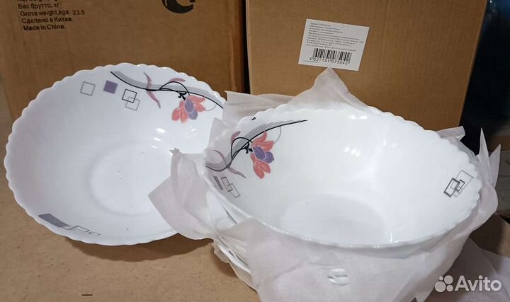 Тарелка суповая, 650мл., 6шт/уп