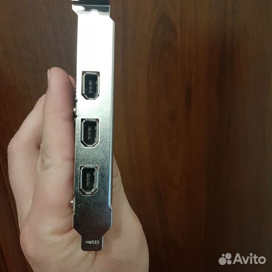 Плата pci - контроллер ieee 1394 (3+1 port)