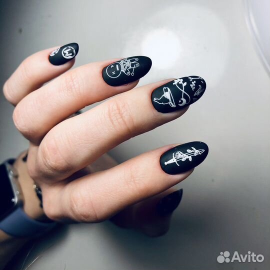 Маникюр педикюр с покрытием гель лак