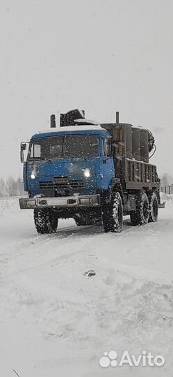 Бурильно-крановая машина КАМАЗ 43114, 2007