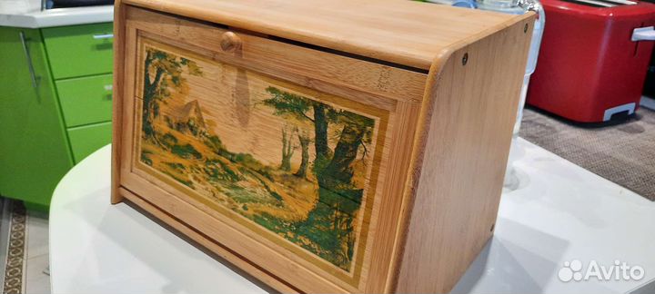 Хлебница деревянная