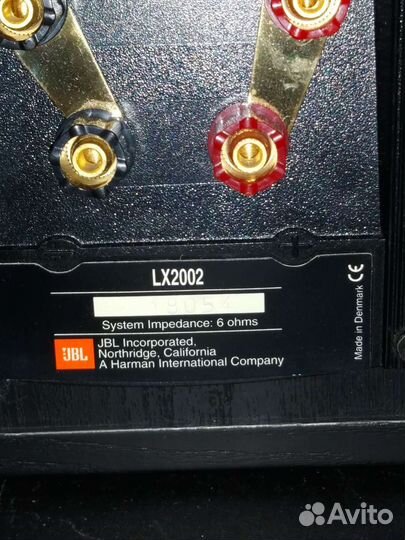 Колонки JBL LX 2002