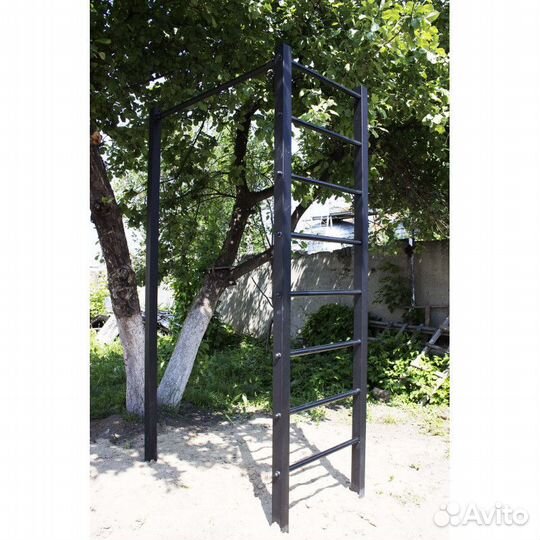 Комплекс RT2 с турником пп и кронштейном серая