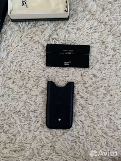 Чехол iPhone 5,5s,SE оригинал Montblanc оригинал