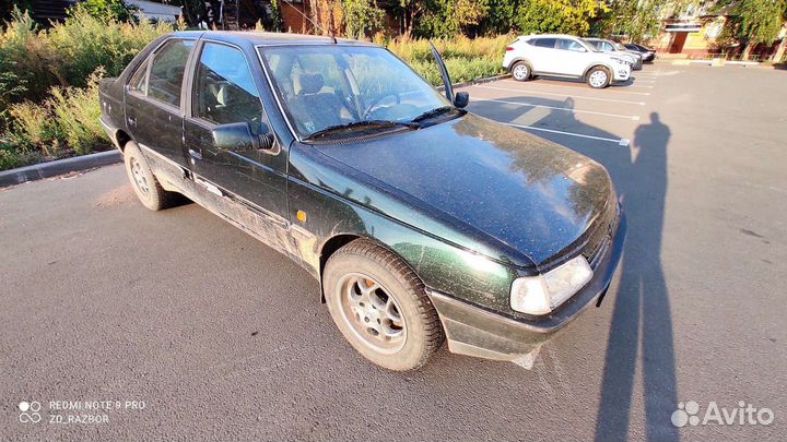 Детали Peugeot 405