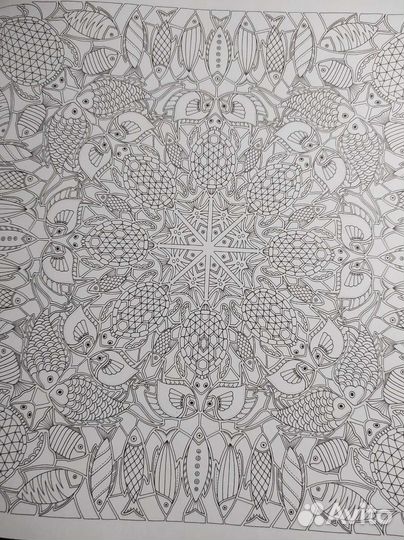 Раскраска Затерянный океан (Джоанна Бэсфорд)