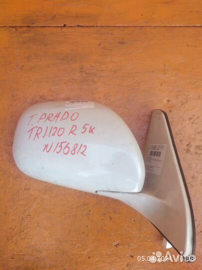 Зеркало правое Toyota Land Cruiser Prado TRJ120