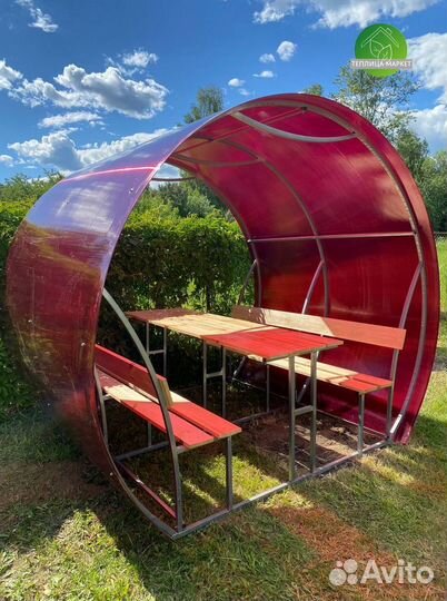 Беседка для дачи. Под ключ