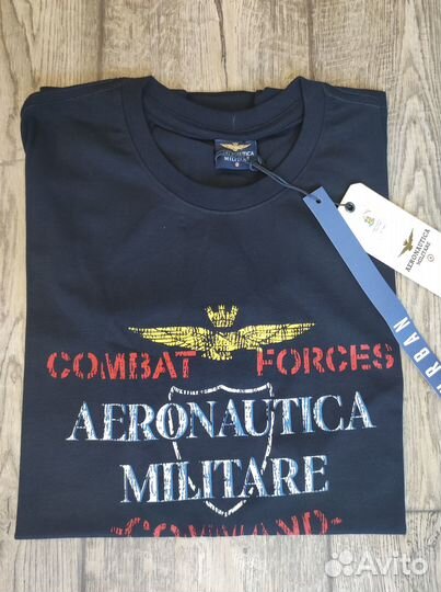 Футболка Aeronautica мужская р. M,L,XL,2XL,3XL