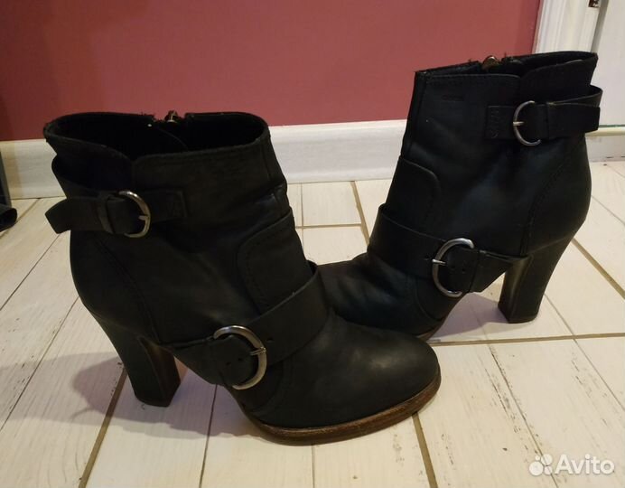 Ботильоны Geox 36 натуральная кожа