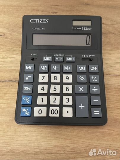 Большой калькулятор (12 разрядов)