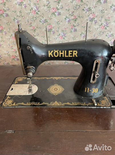 Швейная машина kohler и singer. Тула СССР
