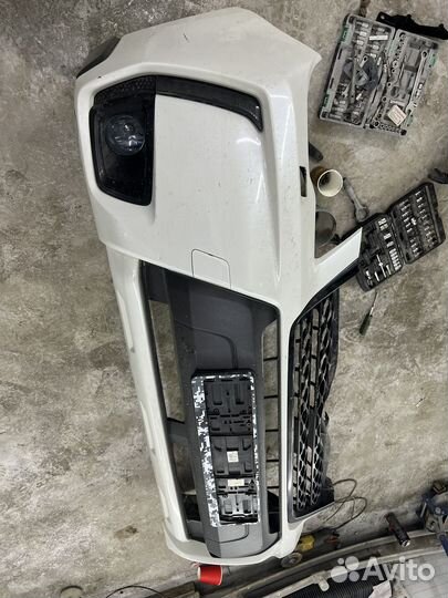 Бампер передний субару forester