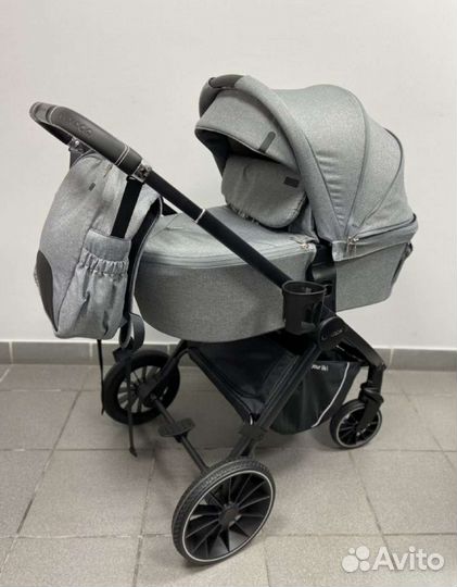Коляска 3в1 Новая стильная (разные расцветки)