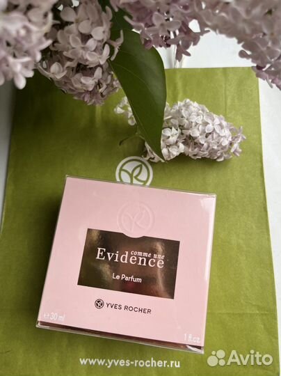 Yves rocher evidence,Как явность 30 мл