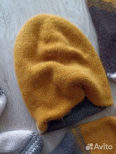 Зимняя шапка из пуха норки