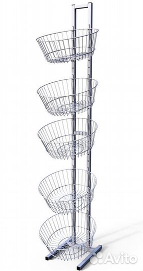 Стойка с корзинами