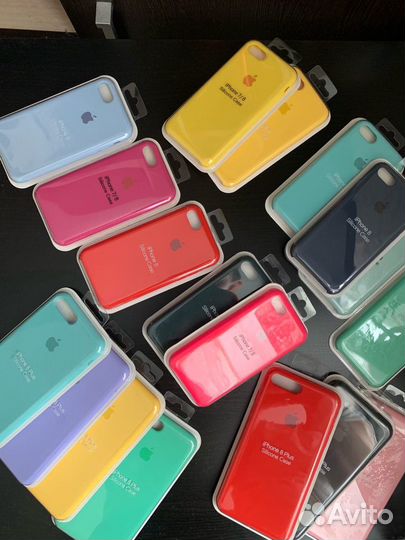 Силиконовые кейсы на iPhone 10/11/12/13/14