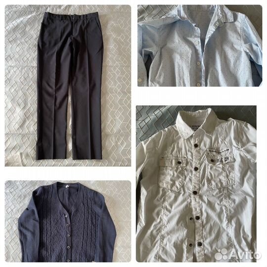 Комплект школьной одежды на мальчика 146/152