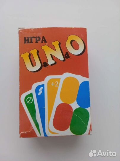 Настольная карточная игра уно