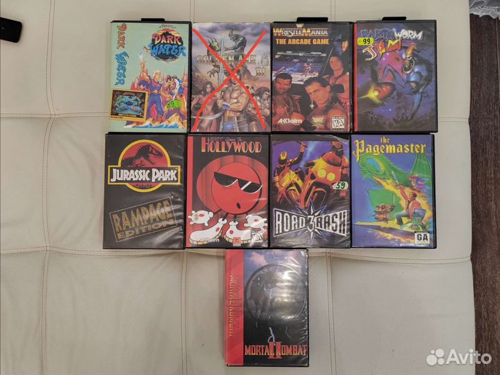 Картриджи Sega