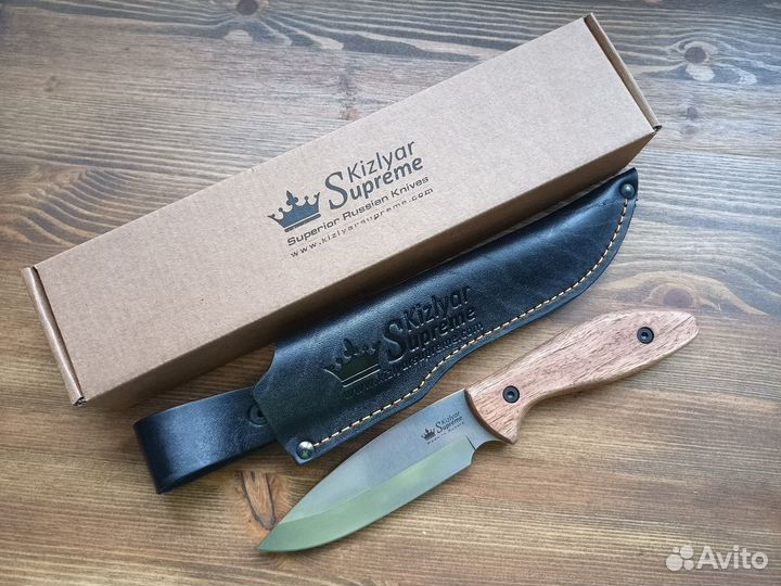 Нож Kizlyar Supreme Fortuna AUS-8 SW WH LS