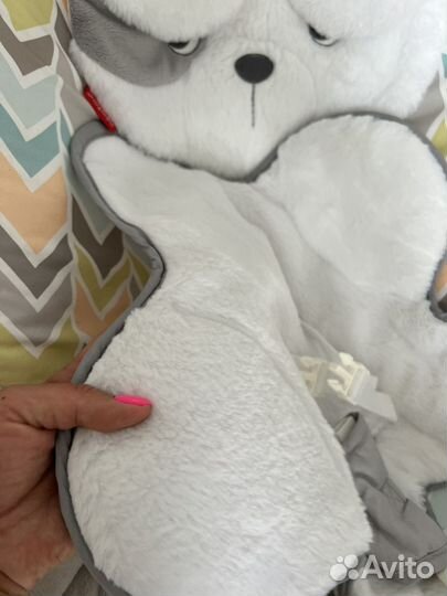 Шезлонг Fisher-Price Плюшевый щенок (GWD50)