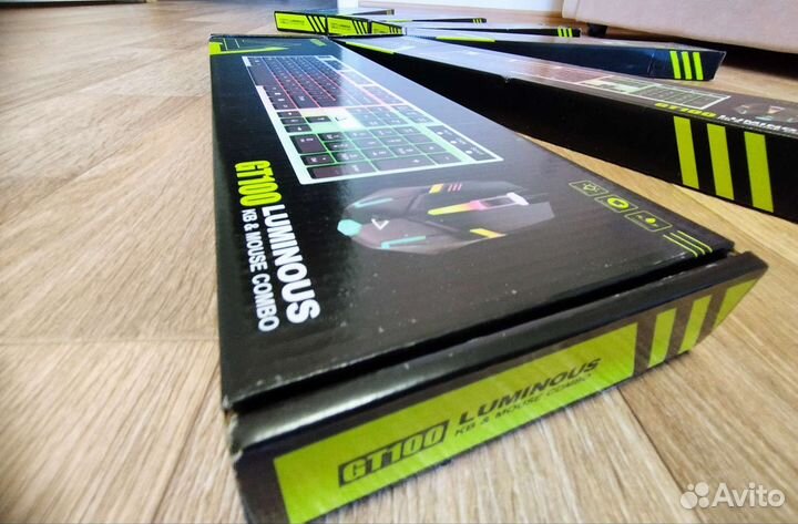 Игровая клавиатура vodink GT100 с подсветкой новая