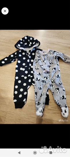 Флисовый комбинезон