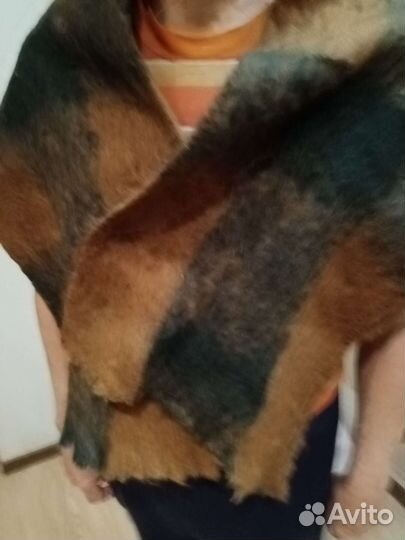Шарф мужской мохер в хорошем состоянии
